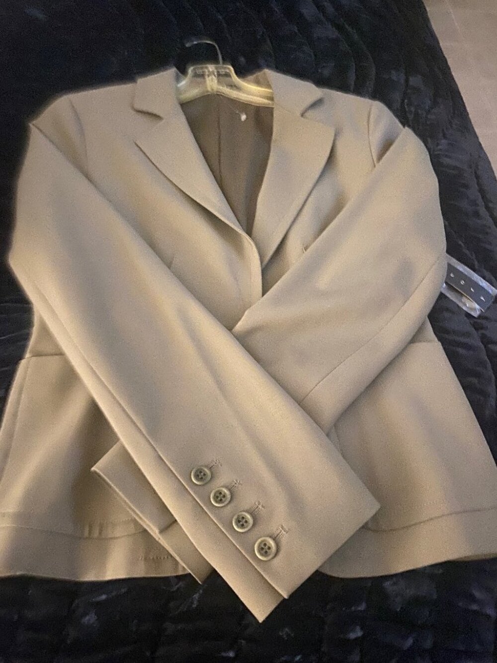 NWT Theory Taupe Single Button Blazer - Size 8